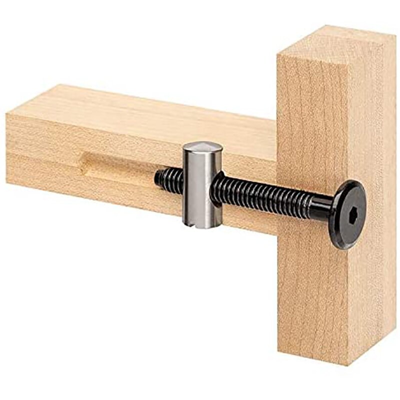 Træbearbejdning lomme hul skrue jig boresæt sæt kryds skråt flad hoved skrue puncher sengeskab skrue puncher locator