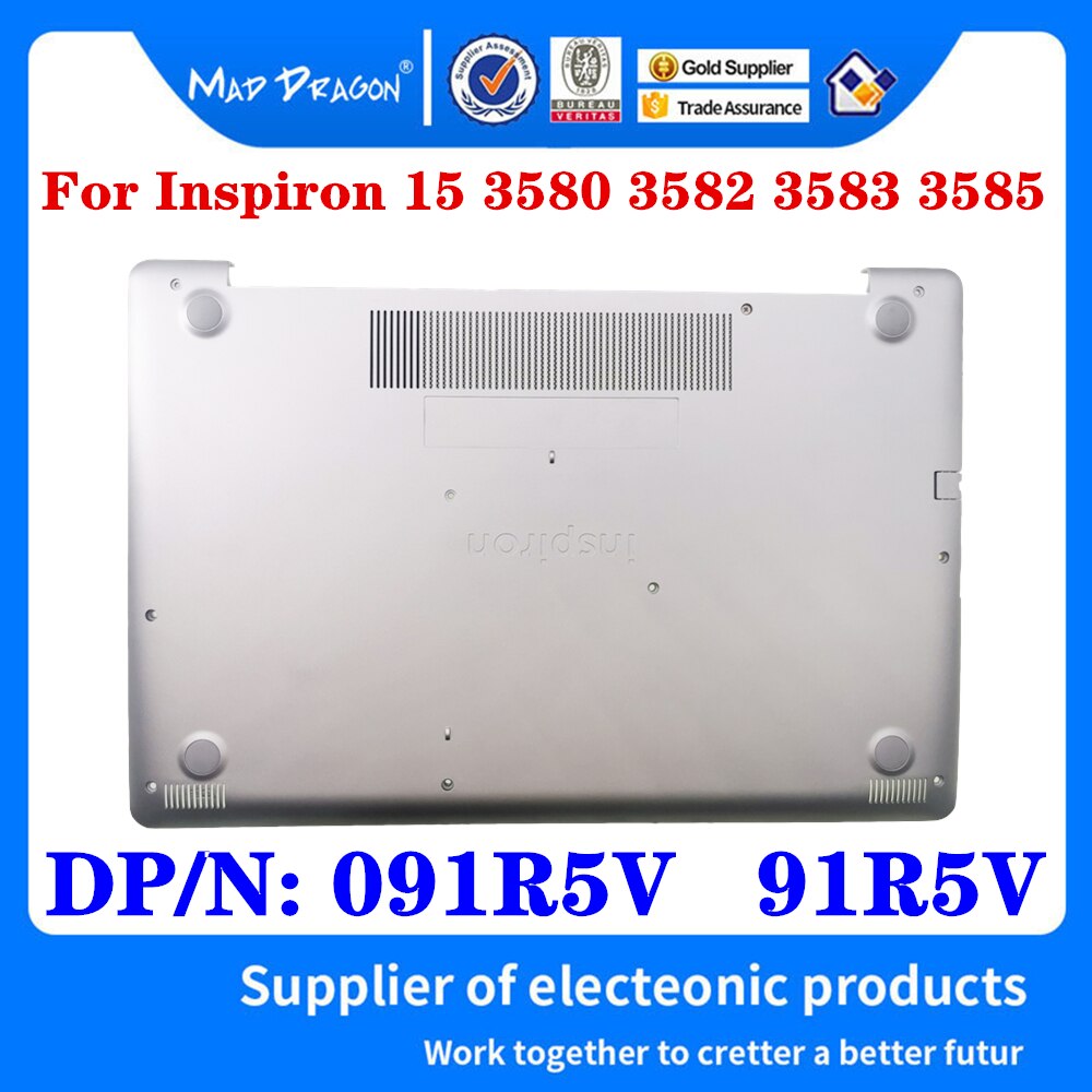 Novo original palmrest capa superior teclado c escudo preto para dell inspiron 15 3580 3582 3583 3585 0p4mkj p4mkj 086hkp 86hkp: 091R5V