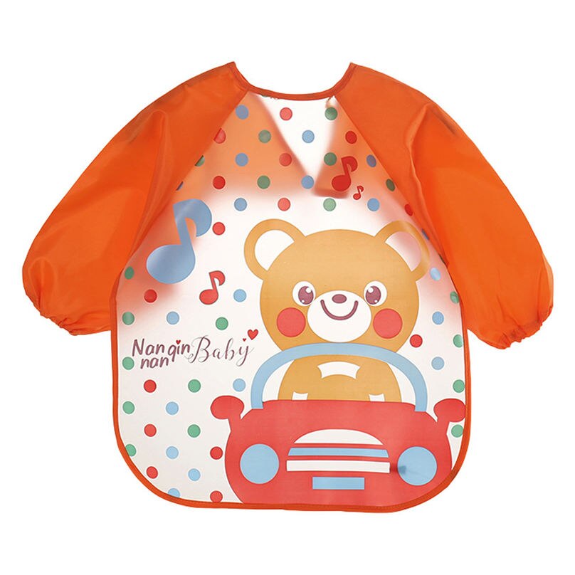 Bavoirs pour bébés 4JJ | Tablier d'alimentation imperméable, serviette de Saliva, bavoir, vêtements pour bébés enfants, dessin animé