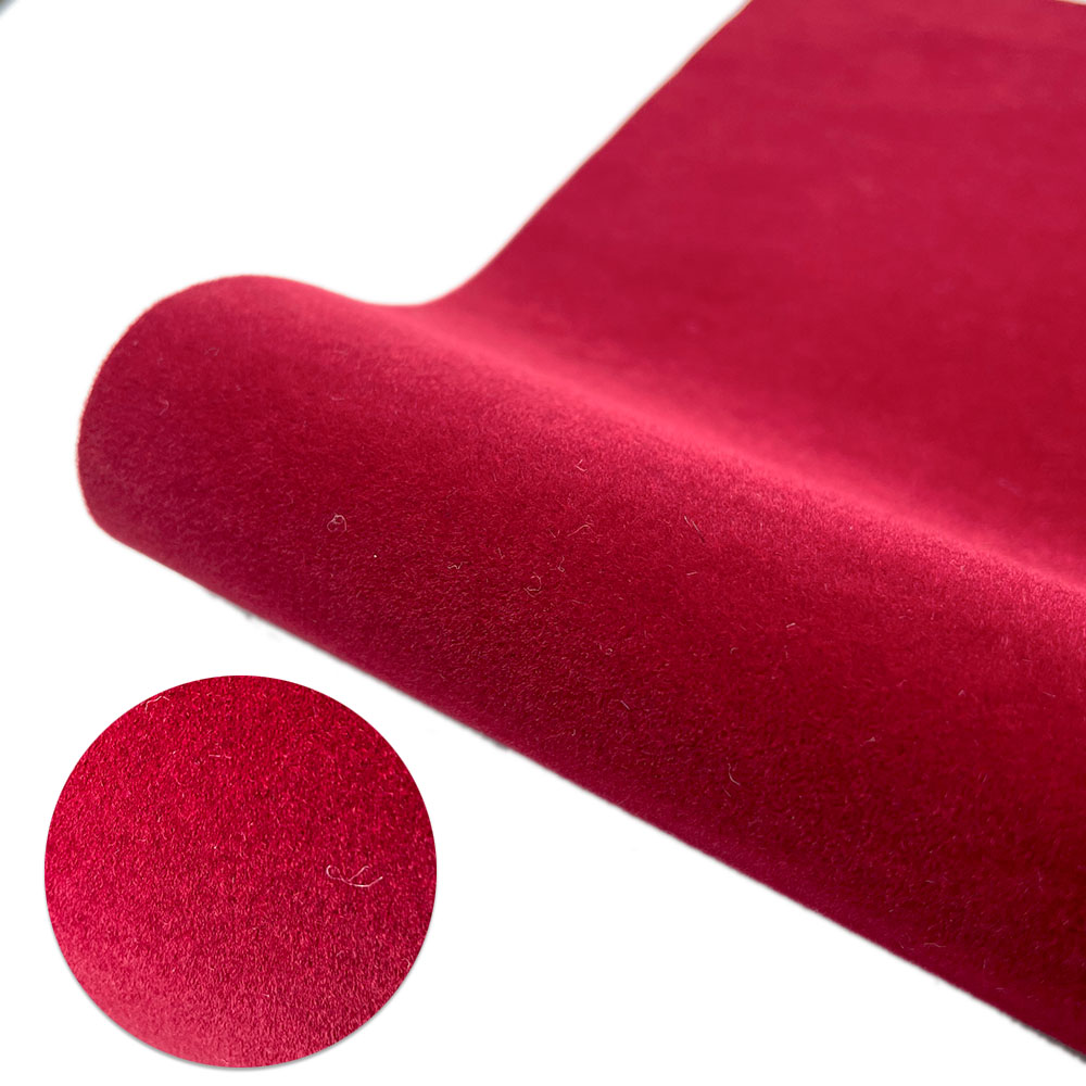 Revestimiento flocado de terciopelo autoadhesivo, hojas adhesivas de tela de fieltro para arte y manualidades, revestimiento para joyero, revestimiento de terciopelo suave para cajón: L / Sakura rosa