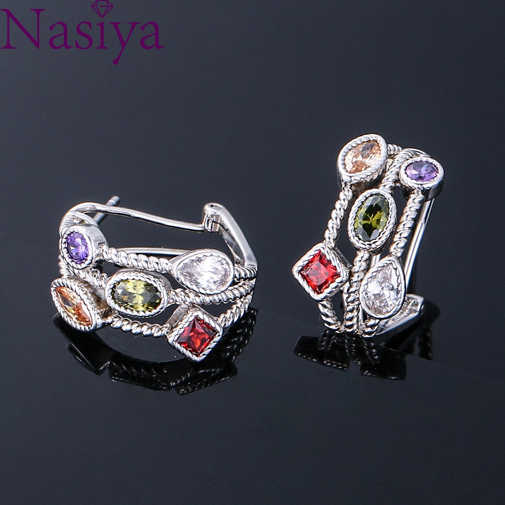 S925 Sterling Zilveren Sieraden Oor Nagels Oor Gesp Retro Hollow Vrouwen Oorbellen Voor Party