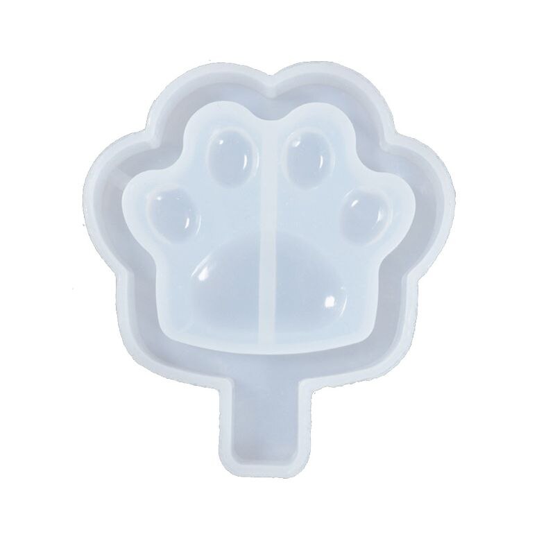 Quicksand Cat Paw Game Console Epoxy Resin Silicone Mold Jewelry Pendant Tools