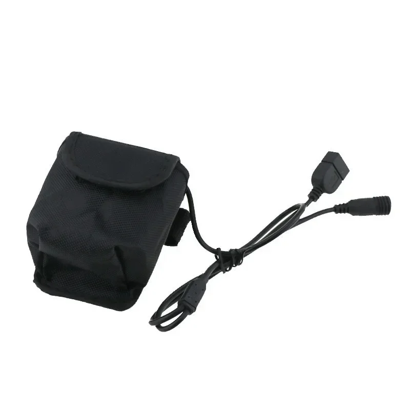 8.4V 12000mAh 6x 18650 Battery Pack + Lithium Ion Battery Bag for Bike Flashlight Bicycle Light Accessories Headlight Headlamp