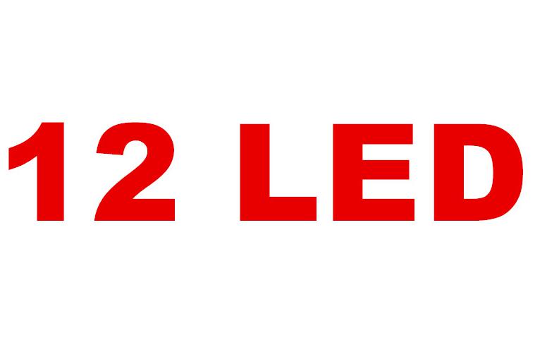 Corlorful Submersible Aquarium LED Lighting Decorative Fish Tank Lights Aquarium Air Bubble Water Lamp Used With Air Pump: L 12LEDs