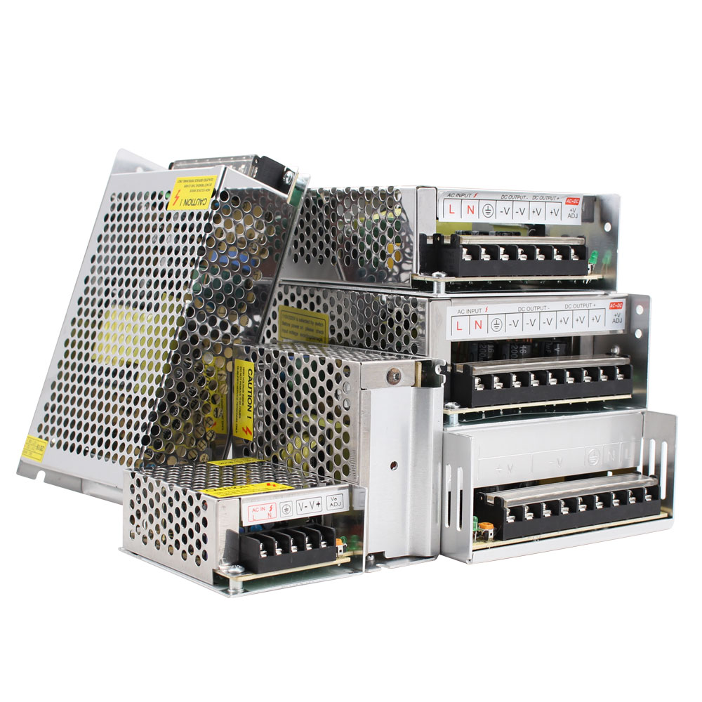 220V to 12V Lighting Transformer Power Supply LED driver AC 110V-220V DC 12 Volt 1A 2A 3A 5A 10A 20A 12V Power Adapter Switching