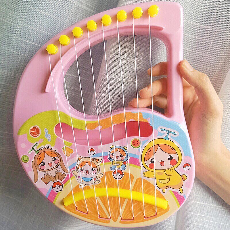 Mini Harp Muziekinstrumenten Voor Kinderen Van 1 Tot 3 Kinderen Onderwijs Gitaar Peuter Mobiele Speelgoed Voor Jongens Meisjes 5 jaar Baby Kind