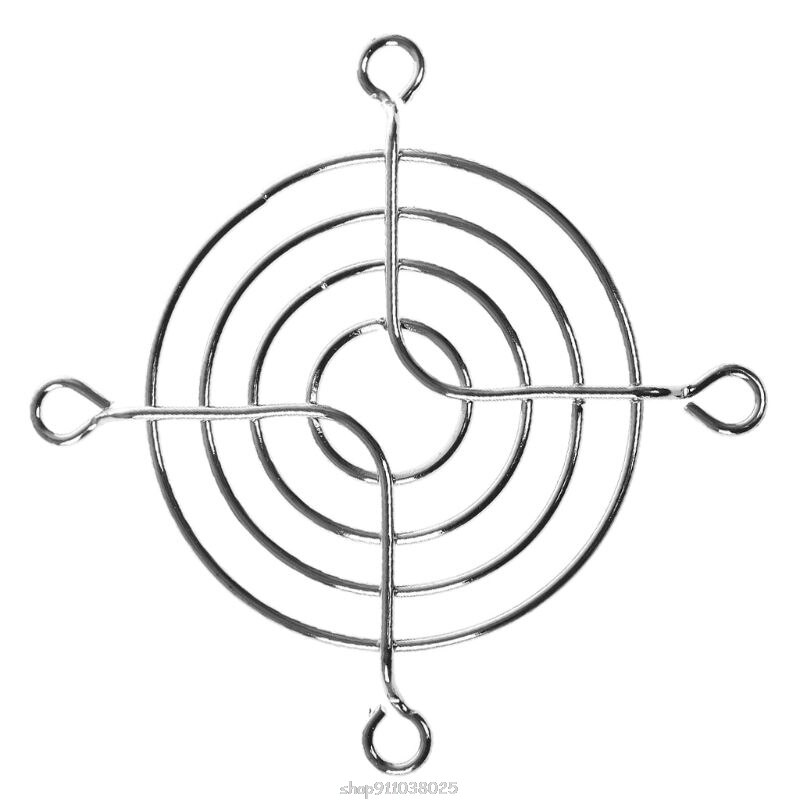 Fan Protection Net Grille 6cm Dia Iron Mesh Safety Grid For Computer Case Fans N09 20