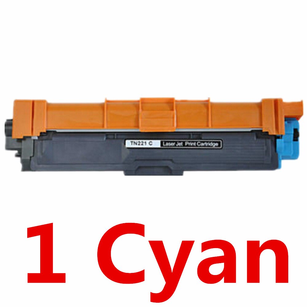 Tn 221 225 241 245 251 261 Compatibel Toner Cartridge Vervanging Voor HL3140CW HL3150CDW HL3170CDW MFC9130 MFC9140CDN: 1 Cyan