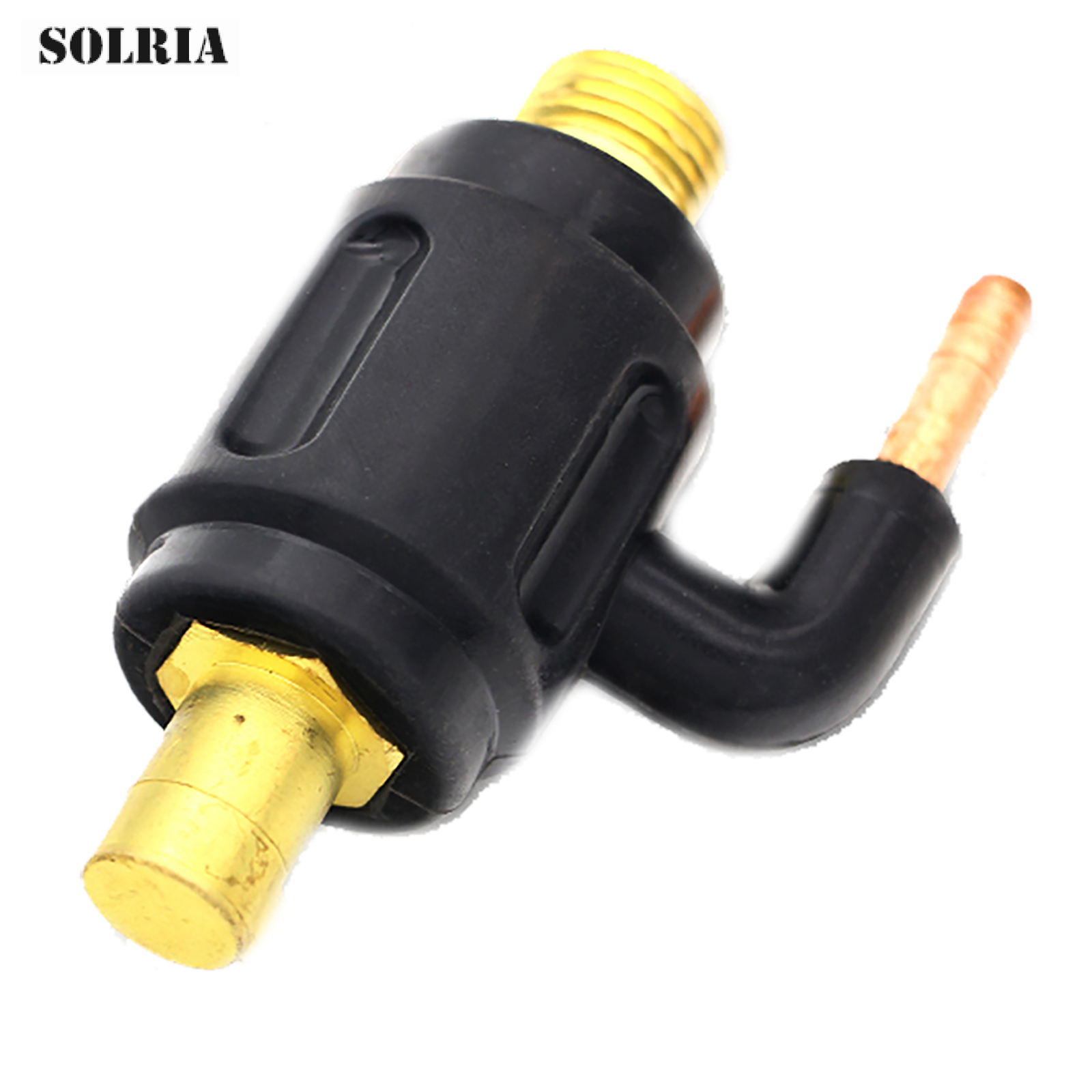 TIG Welding Power Cable Quick Convert Connector M12*1.0 Gas Adapter Transfer Integrate 10-25/35-50 Euro Connector for TIG Torch