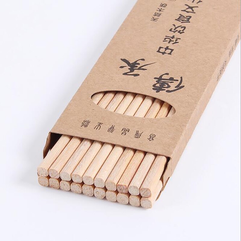 10 Pairs Chopsticks Reusable Wooden Bamboo Chinese Japanese Chop Stick Food Sticks Wooden Chopsticks