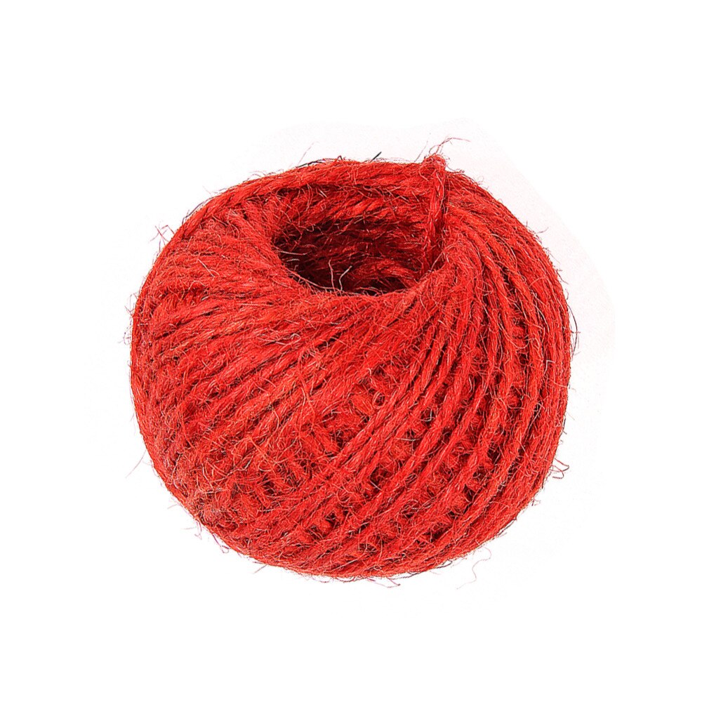 1 rol 2mm 30m jute touw natuurlijke sisal rustieke labels wikkel bruiloft decoratie knutselen gedraaid touw touw koord feestbenodigdheden