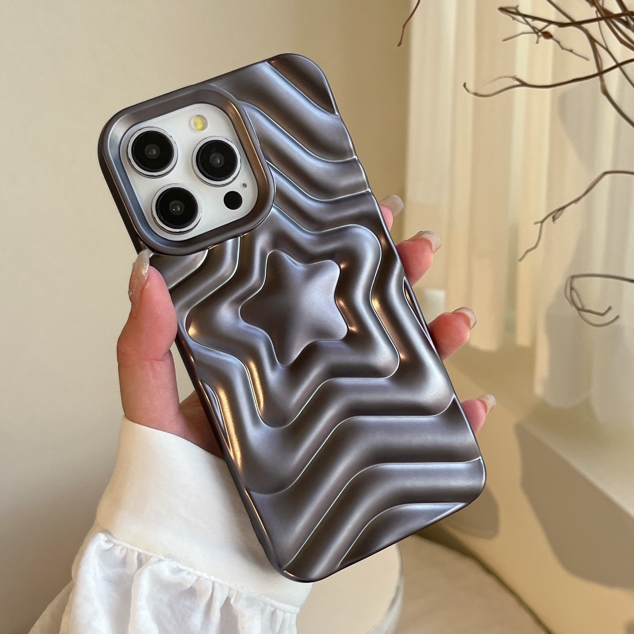 Coque de téléphone en silicone dégradé de couleur pastel pour iPhone 16 15 14 13 12
