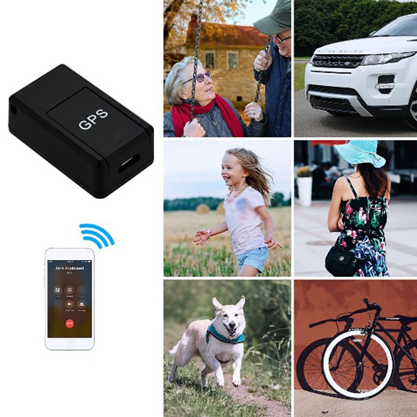 Bærbar mini gps alarm locator magnetiske gps trackere anti-tabt optagelse global tracking enhed til ældre børn bilhund
