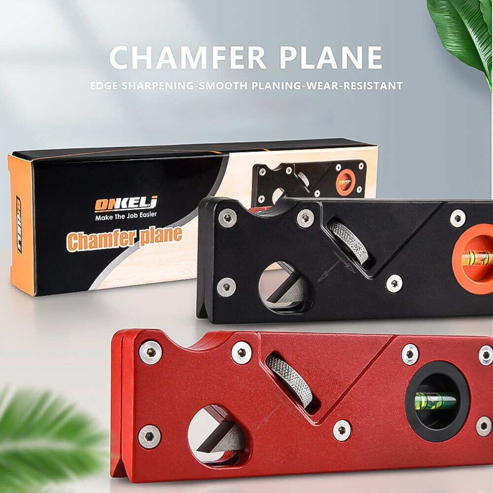 Wood Planer Woodworking Edge Corner Plane, 45 Degree Bevel Manual Planer Chamfering and Trimming