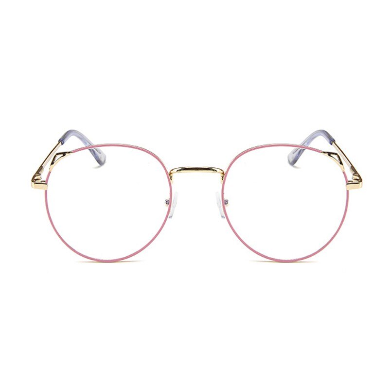 Computer Glasses Eyewear Frame Anti Blue Light Game Glasses Cat eye Anti Glare Eyeglasses Frame Women Round Clear Lens Glasses: A