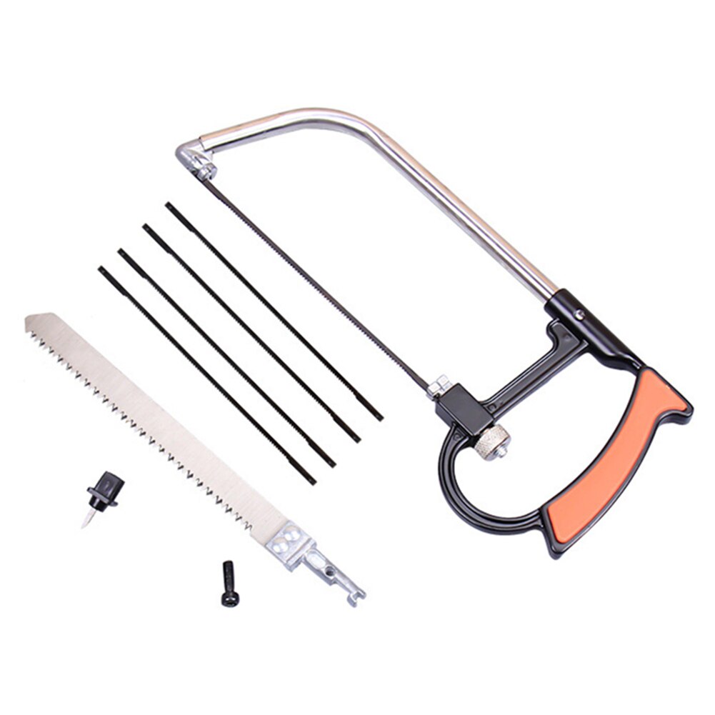 8-in-1 Multi-Purpose Hand Saw Metal Hacksaw DIY Wood Woodworking Saws Set Kit NDS