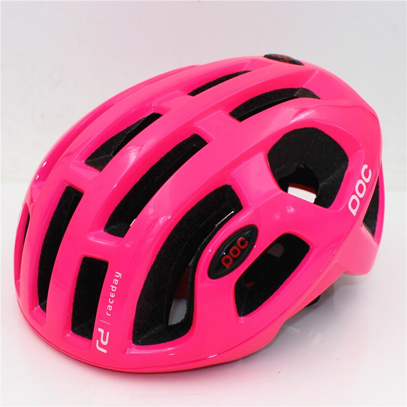 POC Octal Bicycle Helmet Raceday Ultralight Men Women MTB Road Bike Cycling Integrally-molded Comfort Safety EPS Helmet L:54-61: rose