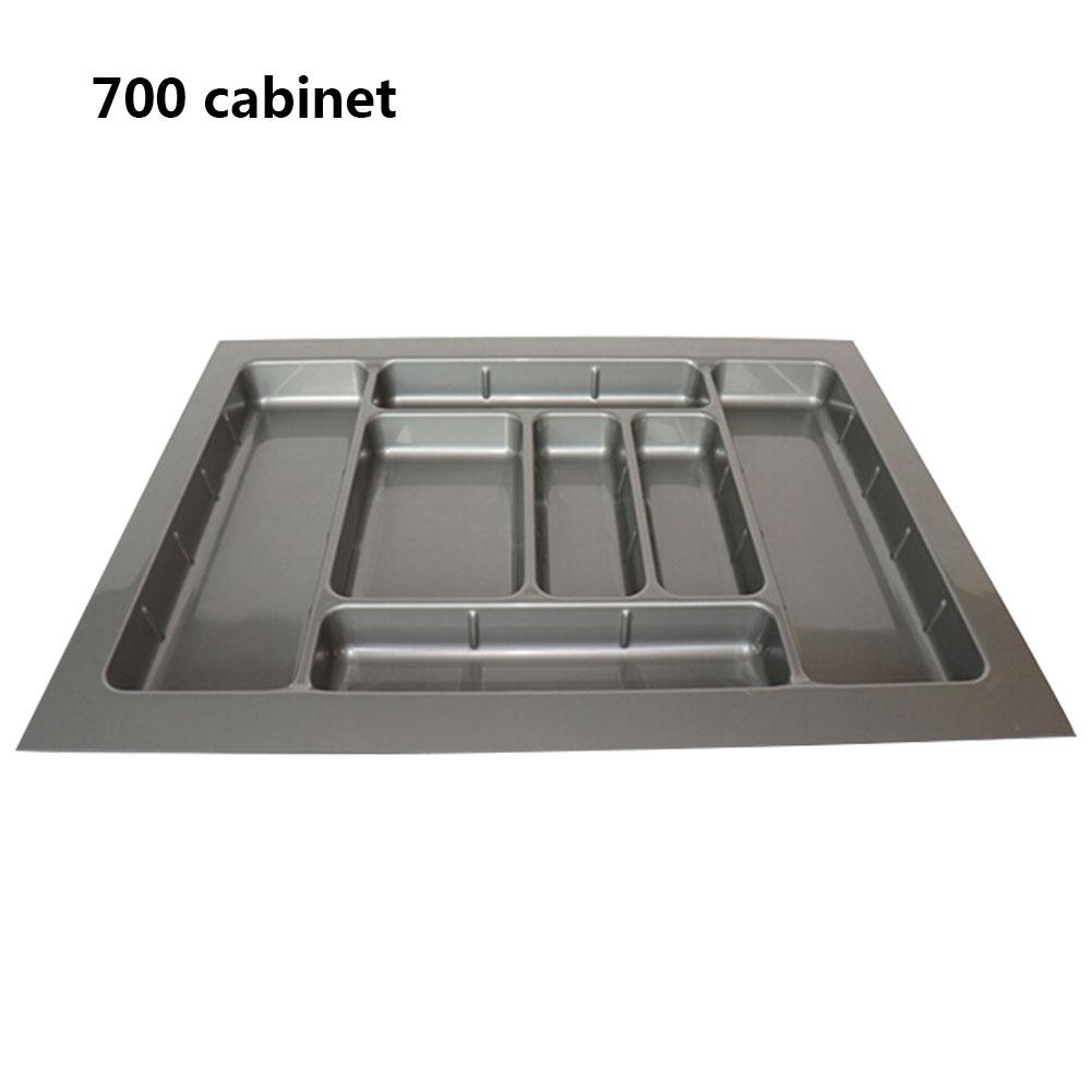ABS Drawer Cutlery Tray Kitchen Cabinet Chopsticks Cutlery Storage Box Plastic Drawer Compartment Divider Tray