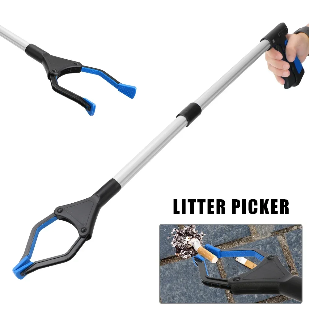 Foldable Gripper Extender Hand Tools Litter Reachers Pickers Collapsible Garbage Grabber Pick Up Tools Elderly Grabbing Tool