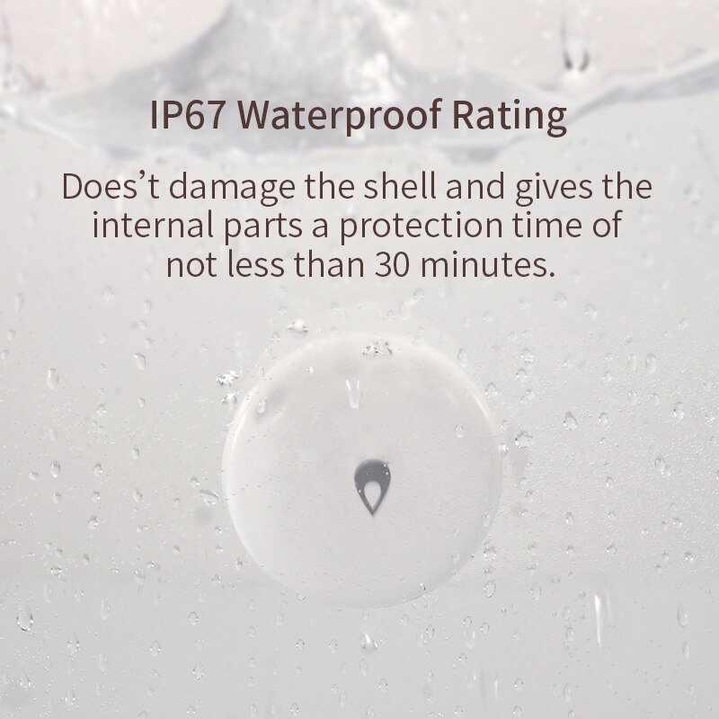 Aqara IP67 Waterdichte Waterlekkage Sensor Zigbee Smart Home Water Detecteren Flood Sensor Remote Alarm Mihome Homekit App Controle