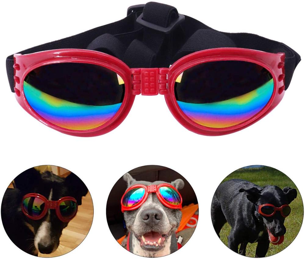 Hond Bril Waterdicht Eyewear Uv-bescherming Zonnebril Voor Grote Honden