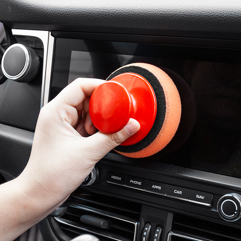 Auto Wachsen Griff Polieren Werkzeug Auto Waschen Schwamm Auto Schönheit Pflege Produkte Wachsen Schwamm Anzug Auto Reinigung Zubehör für Auto