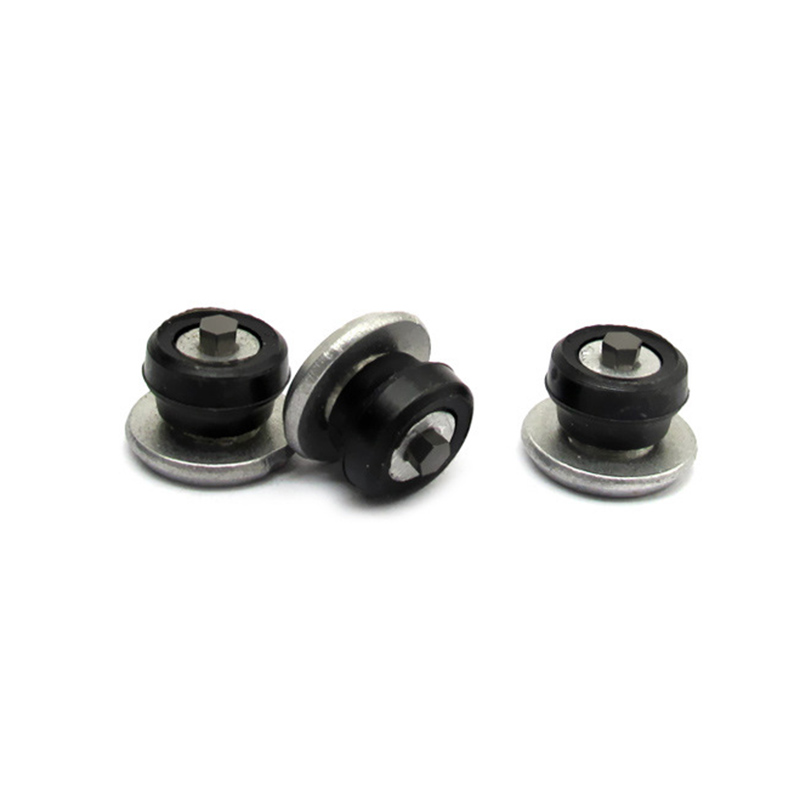 Aozbz 100 st 8mm spikar för däck vinterdäck spikar bildäck dubbar snökedjor isdubb karbid dubbar för bil bil suv atv