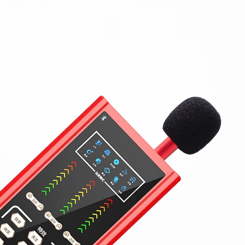 Mini Condenser Microphone Metal Small Microphone Loudspeaker Sound Card K Song Outdoor Live Mobile Phone Sound Card Microphone