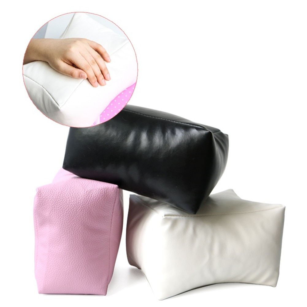 Oreiller en Faux cuir pour Nail Art, repose-pied, repose-main, support d'accoudoir, doux, outils de manucure