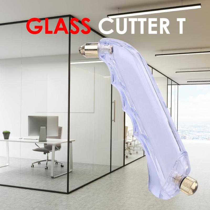 Grip 0iled Glass Cutter Tungsten Carbide Stained Tools for 1-15mm Cutting