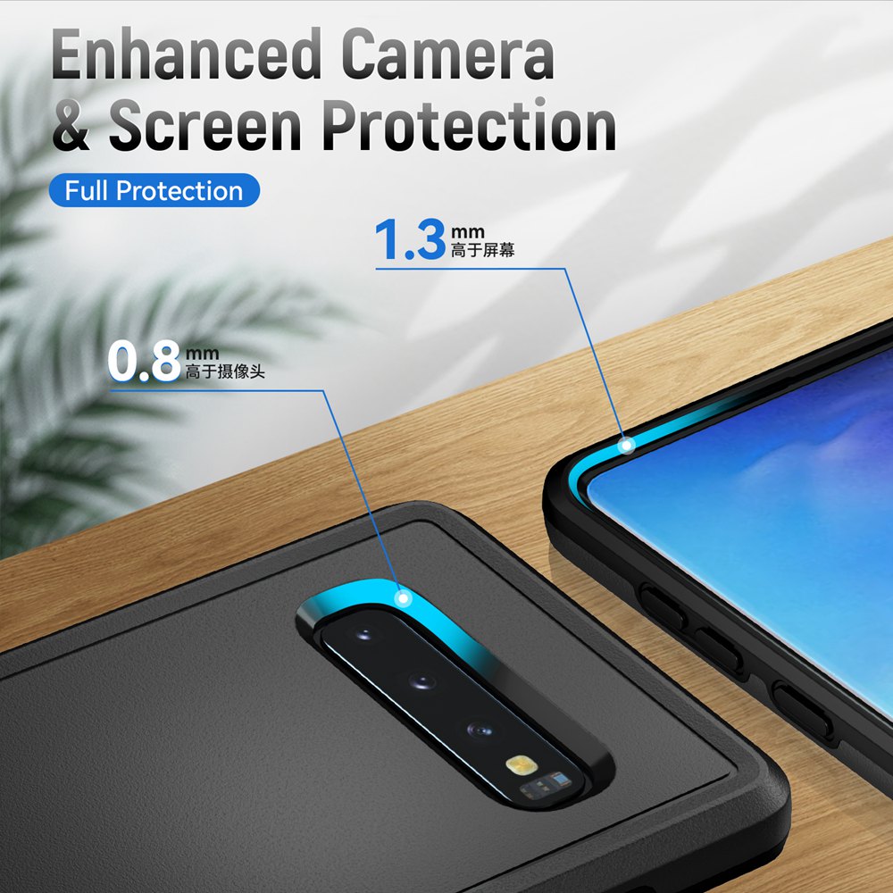 Galaxy S10 Plus Case Shockproof Hybrid Case Dual Layer Hard Cover for Samsung Galaxy S10 Cases