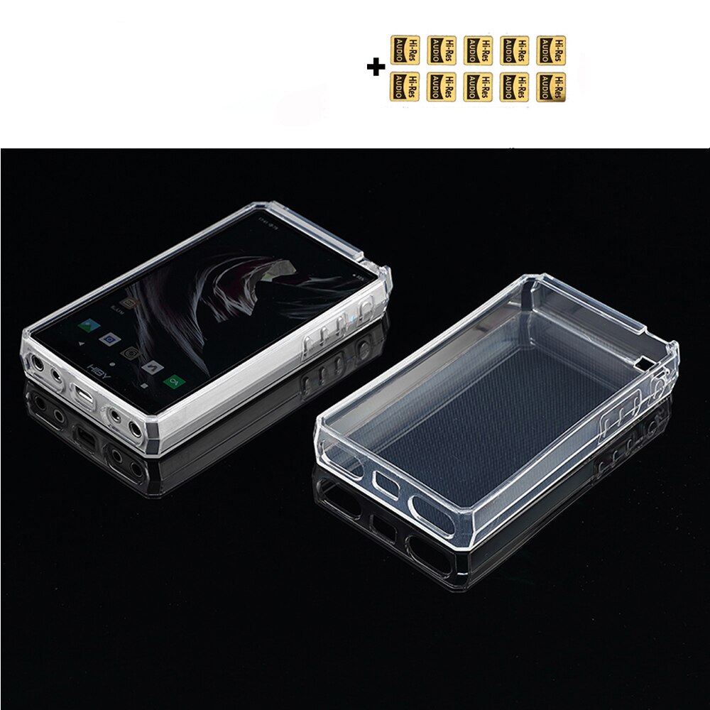 Soft Crystal Clear Tpu Beschermhoes Cover Voor Hiby R8 Shell Skin: Clear