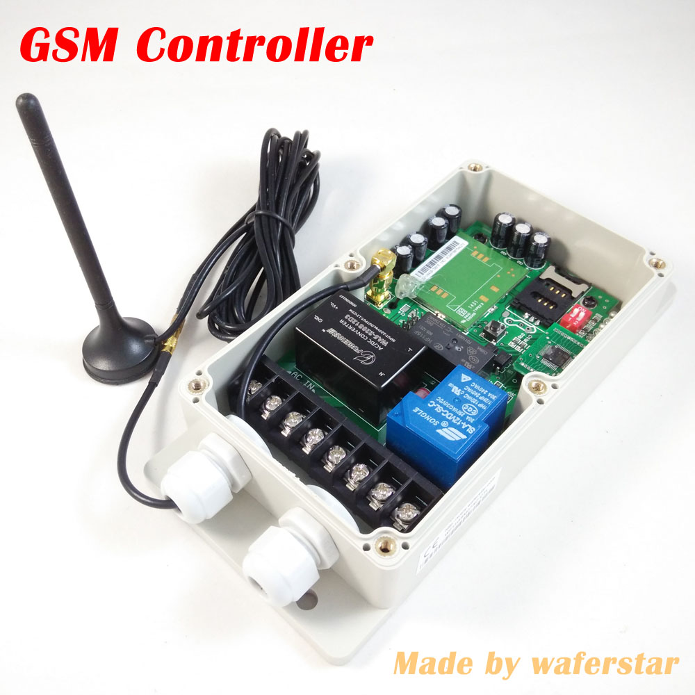 GSM Remote control box (Big power , QUAD band) / USB programmer included / Gate opener operator