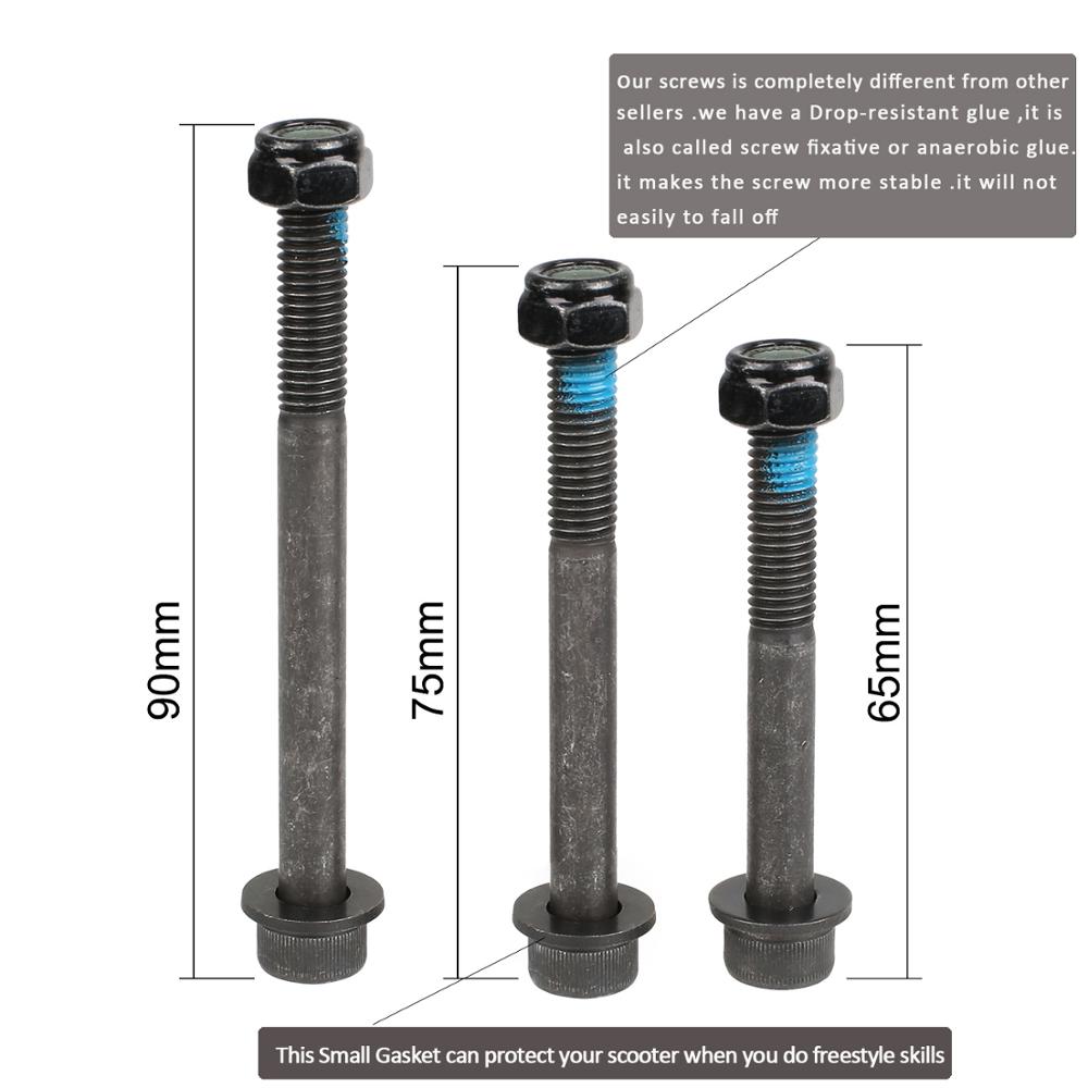Pro Roller Pegs Set mit Achse Hardware 2.5 ", 3.0",3.5 "für Freestyle Roller Schleift