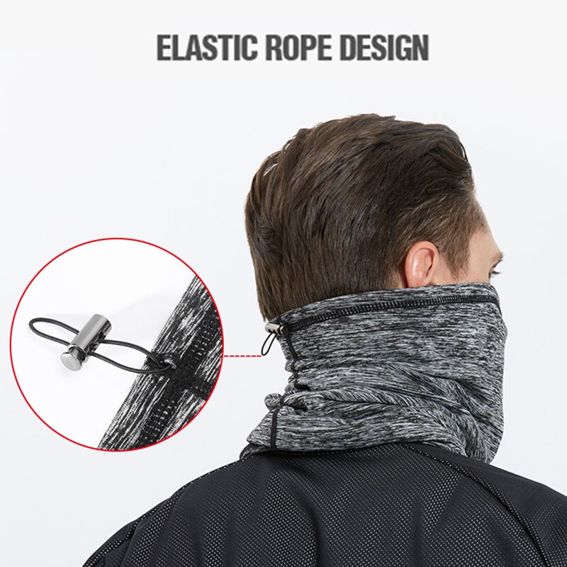 Cache-cou en polaire pour homme et femme, cache-nez thermique, couvre la moitié du visage, pour le cyclisme, le Snowboard, la randonnée, le Ski