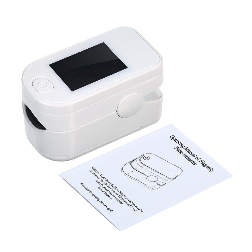 Blood Oxygen Monitor Finger Pulse Oximeter Oxygen Saturation Monitor without Battery Fast