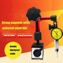 Universal Flexible Dial Indicator High Precision Lever Indicator Dial Test 0.01mm Waterproof Dial Indicator Magnetic Metal Base