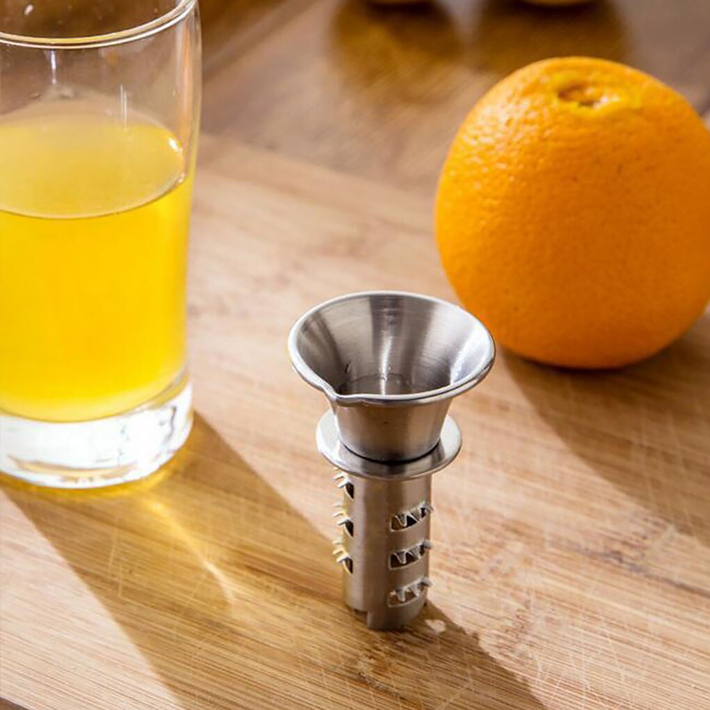 Juice Squeezer Manual Stainless Steel Fruit Juicer Household Lemon Orange Maker Press Tool