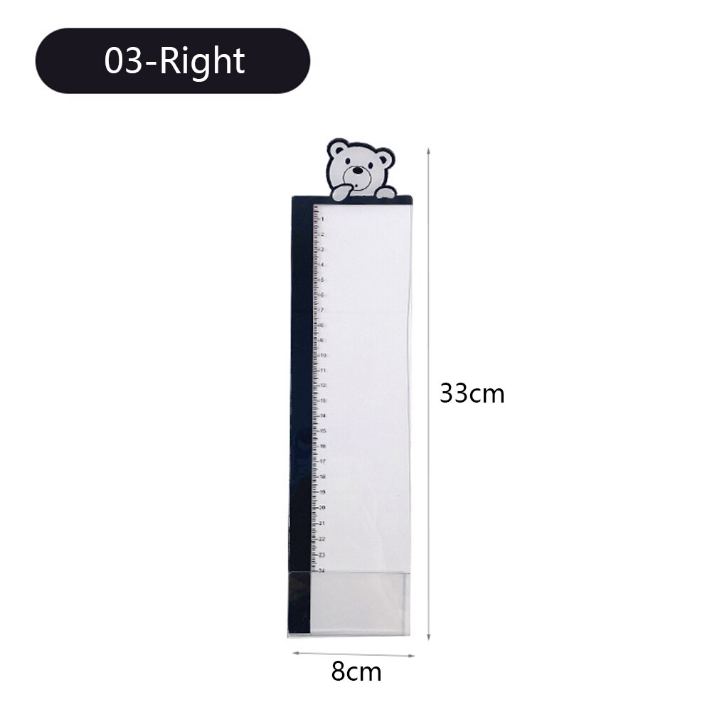 1PC Acrylic Monitor Message Memo Board For Sticky Notes Tabs Phones PC Screen Computer Monitors Side Panel Planner Ofice Holder: 03-Right