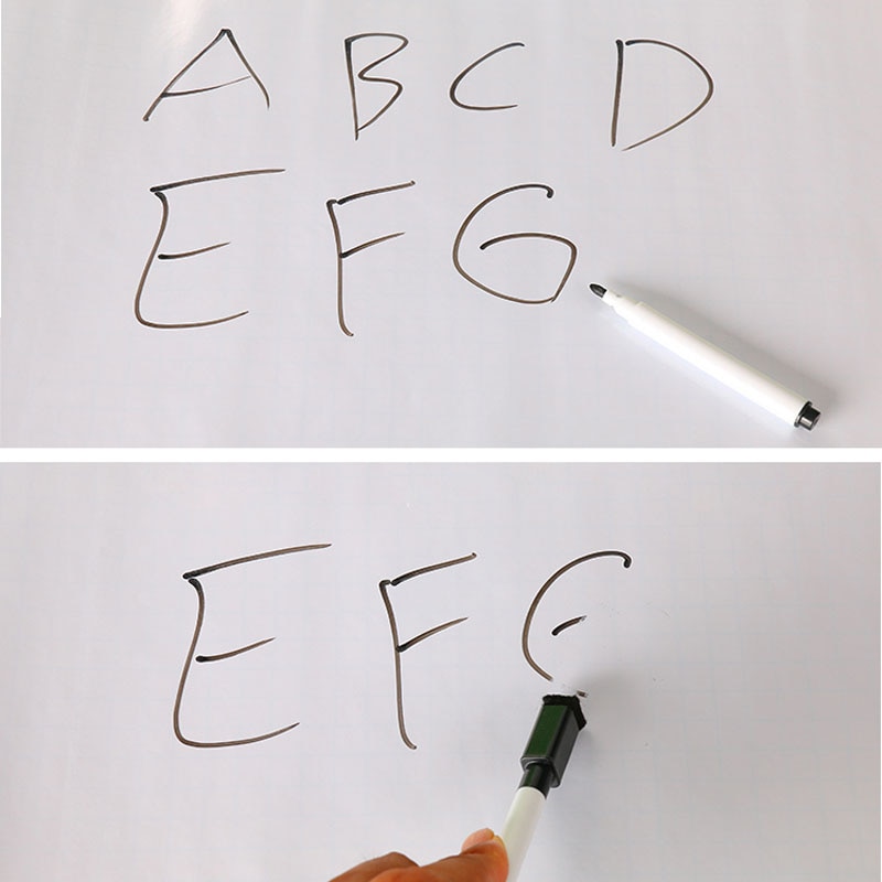 DIY Chalk Board Black White Green Blackboard PVC Wall Sticker For Kids Draw Study Decor Art Wallpaper UY8