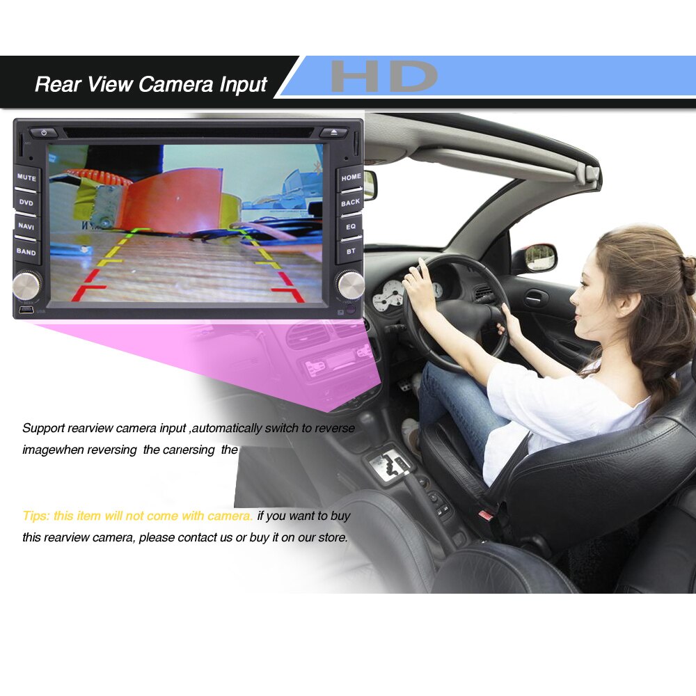 Moniteur de rétroviseur de véhicule de voiture pour dvd / caméra