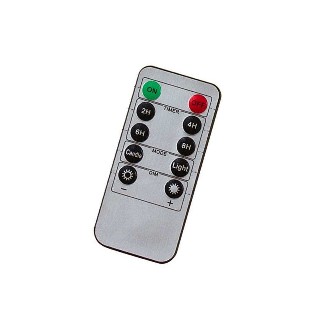 Universal Remote Control With 24 Hours Timer For Flameless Swinging LED Candles