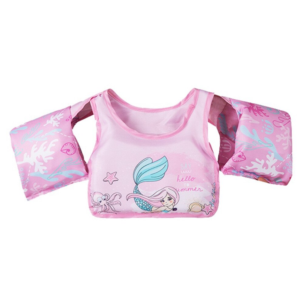 Veiligheid Schuim Kinderen/Baby Float Drijfvermogen Vest Reddingsvesten Zwembad Verdikte Training Arm Mouw Zuigeling Zwembad Accessoire: C