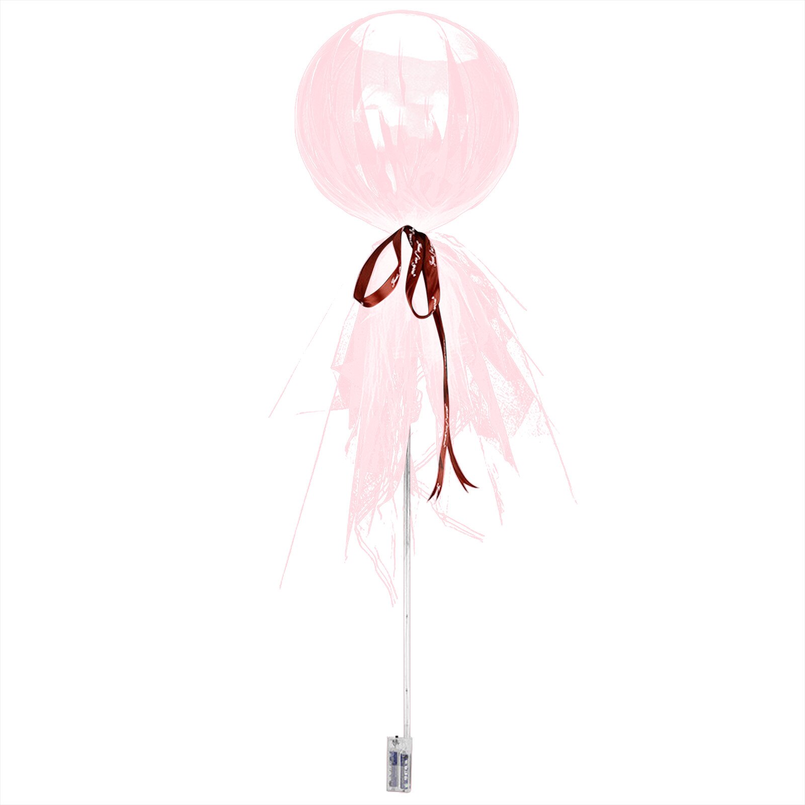 Led Ballon Rose Met Kolom Stand Lichtgevende Transparante Ballonnen Stand Led String Lichten Bruiloft Verjaardagsfeestje Decoratie # T1P