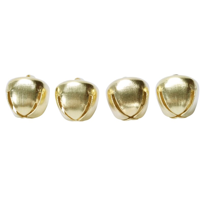 Jingle Bells 12mm Gold - 100 Pack