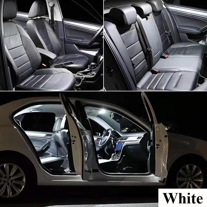Luz LED Interior Canbus para coche, accesorios para Toyota Corolla Auris E 12, 15, 18, E150, E180, 1988, 2004, , , , , ,: Blanco / 14.001 K y más