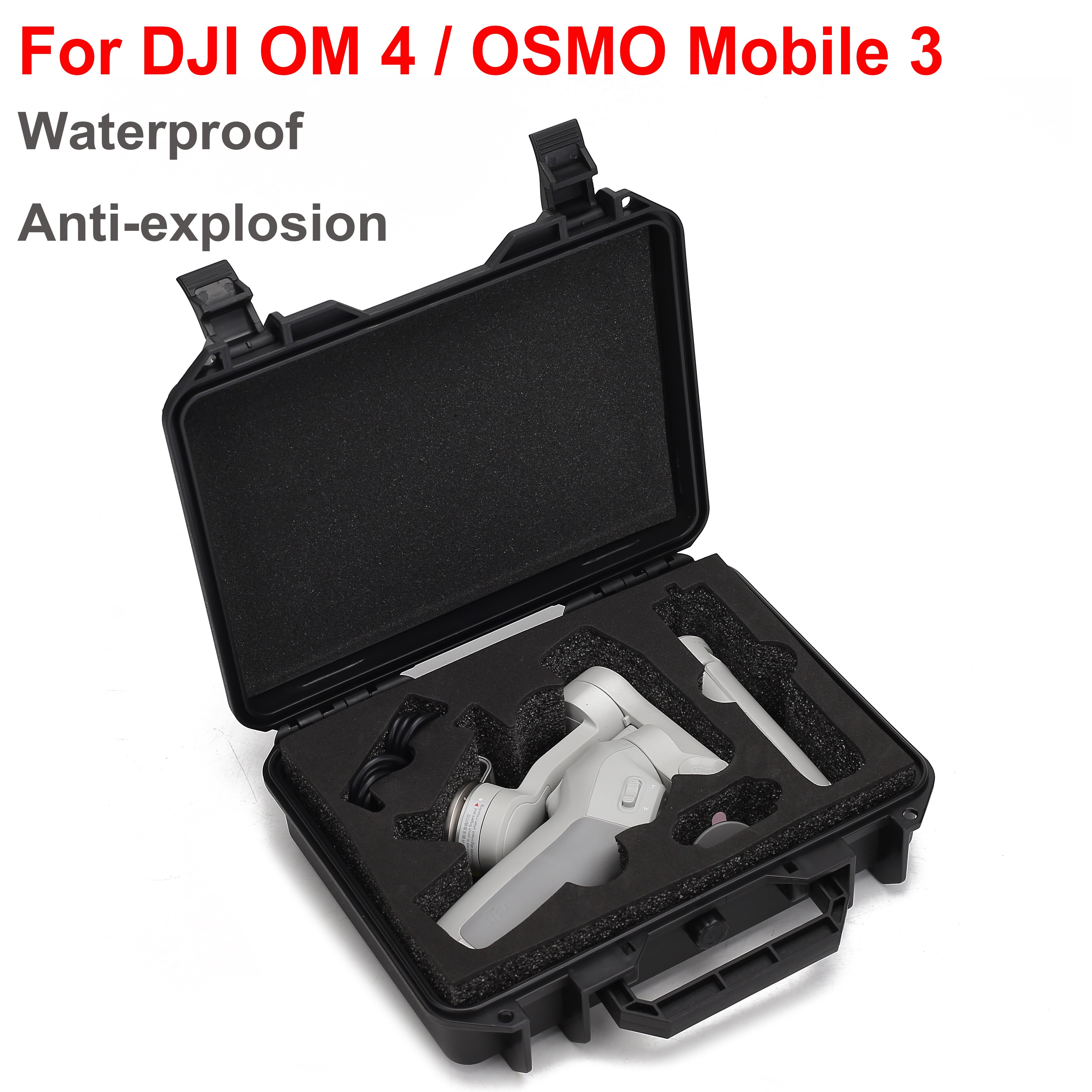 Waterdicht Anti-Explosie Opslag Koffer Voor Dji Om 4/Osmo Mobiele 3 Reizen Opslag Harde Box Draagtas
