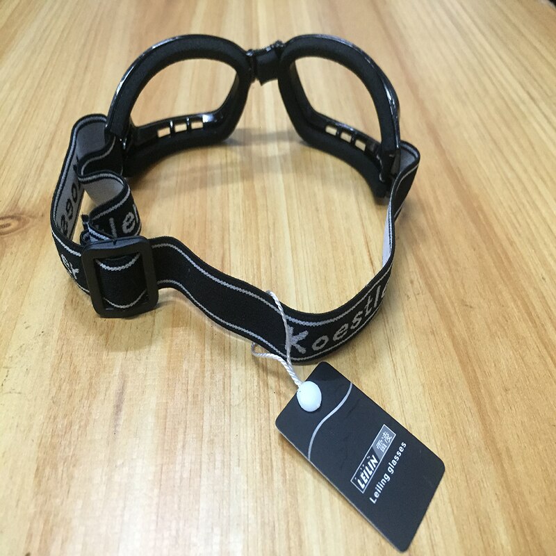 LEILIN protective goggles Foldable Sponge frame Comfortable cycling glasses Transparent models Anti-UV Anti-shock goggles