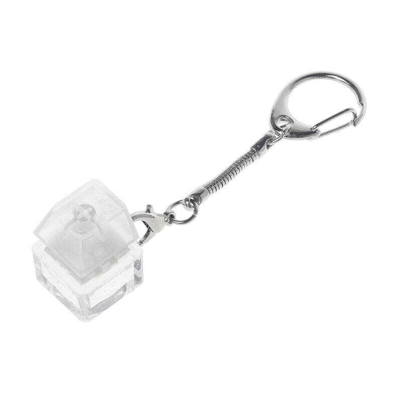 Kailh Box Switch Mechanical Switch Keychain For Keyboard Switches Tester Kit Without LED Light Toys Stress Relief: Box Blue