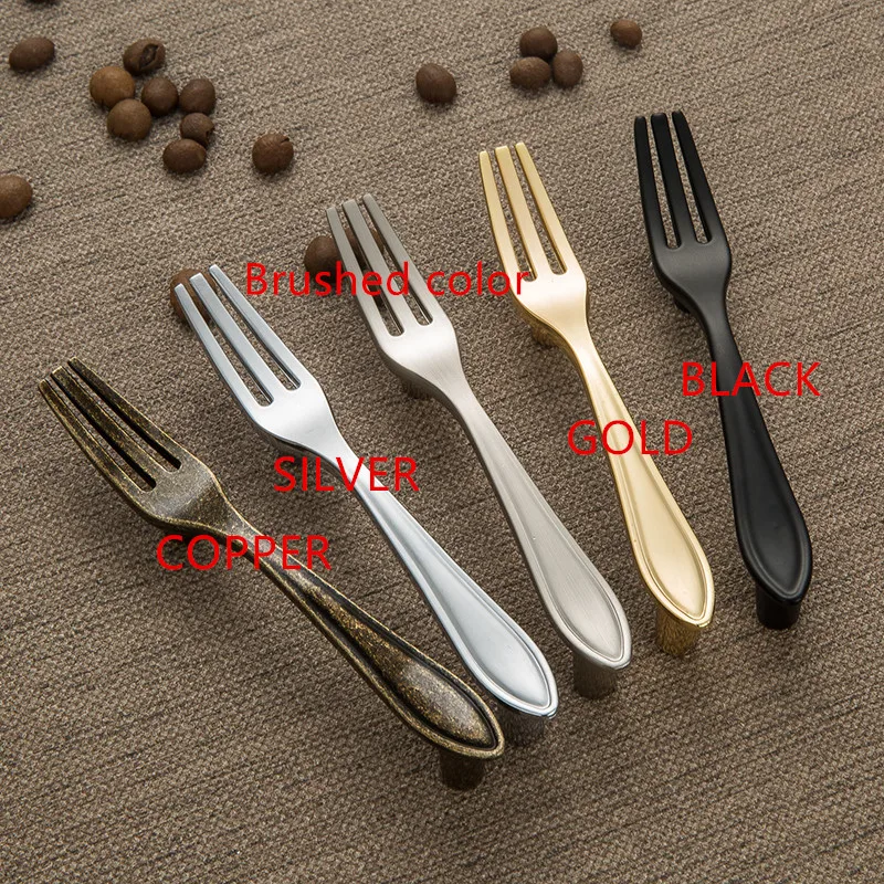 Spoon/Fork/Knife Cabinet Pulls Handles Cupboard Wardrobe Kitchen Cabinet Handles Furniture Hardware